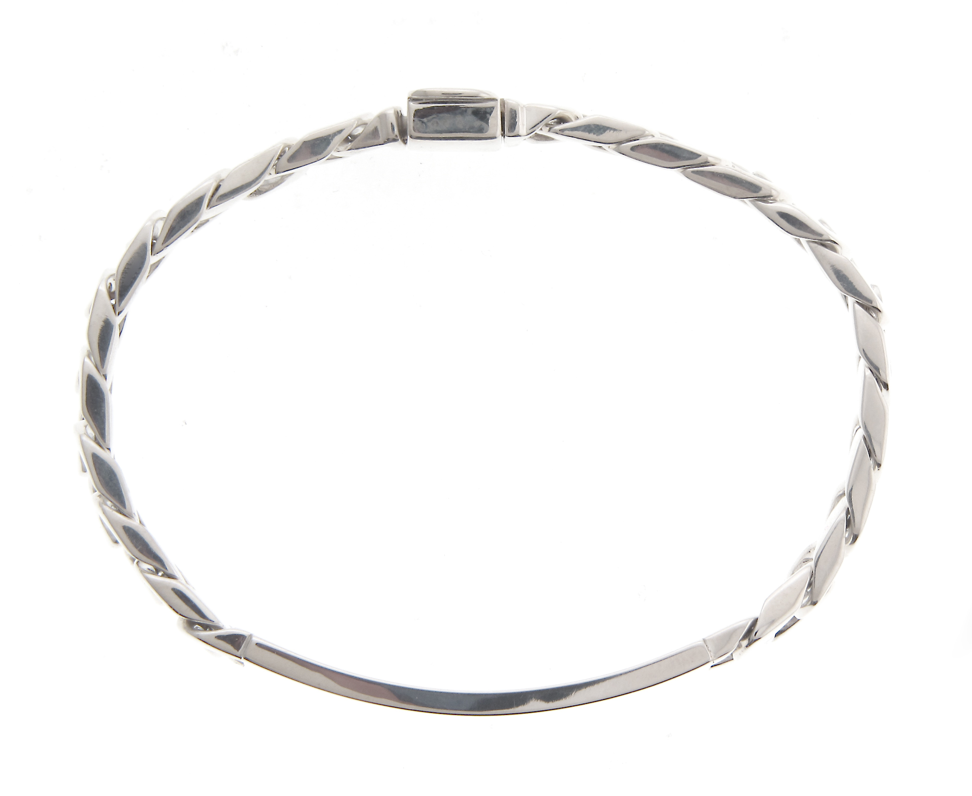 Tiffany & Co.ID Bracelet Sterling Silver Bracelet 8 Inches 700 MSRP eBay